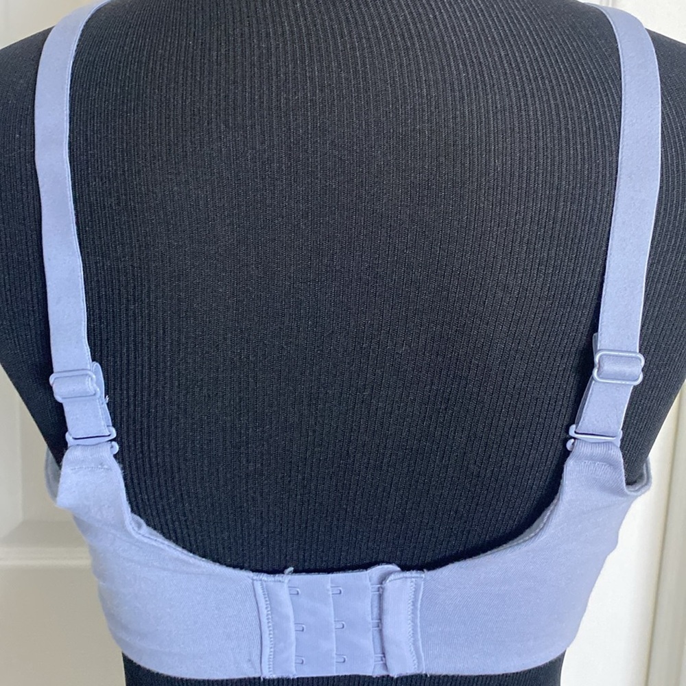BALI Breathe Light Blue Convertible Racerback Bra Sz M NWOT - Picture 5 of 7